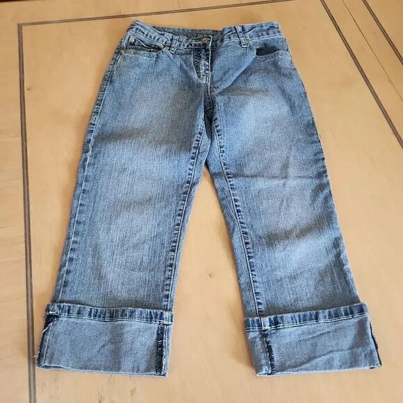 Rvt capri jeans juniors size 5 - Picture 1 of 3